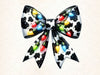 Coquette Christmas Bow Clipart Bundle 2