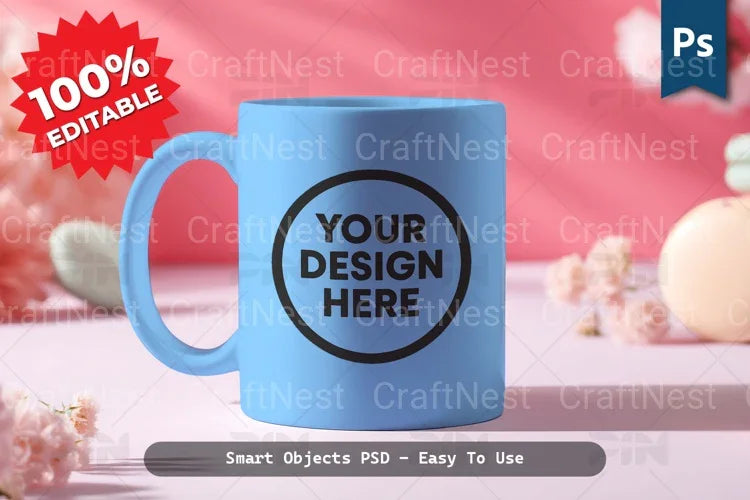 Realistic Editable Mockup Bundle - CraftNest - Digital Crafting and Art