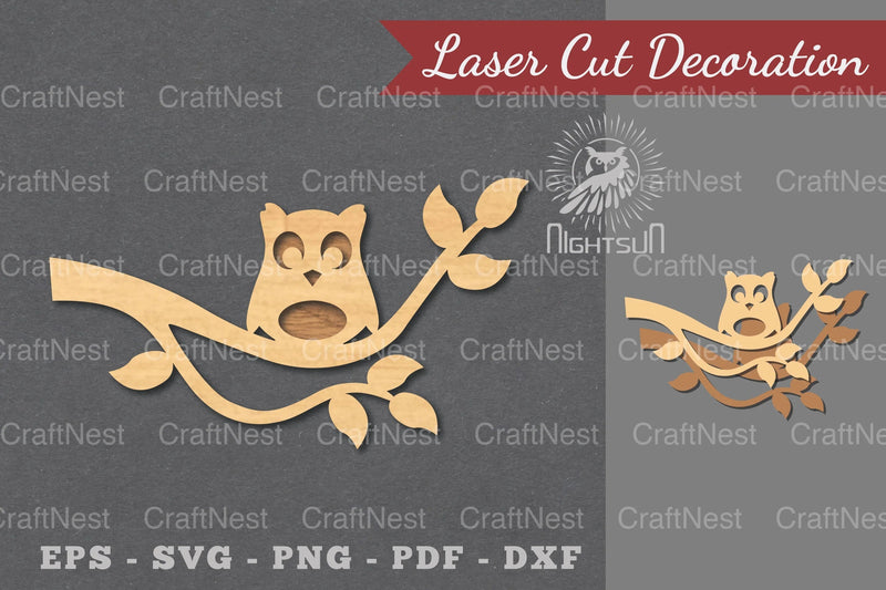 Owl Laser Cut Decoration Clipart Bundle - CraftNest - Digital Crafting and Art