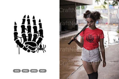 Skeleton Hand Halloween SVG Bundle - CraftNest - Digital Crafting and Art