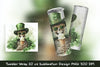 Skeleton St Patrick Tumbler Wrap Clipart Bundle