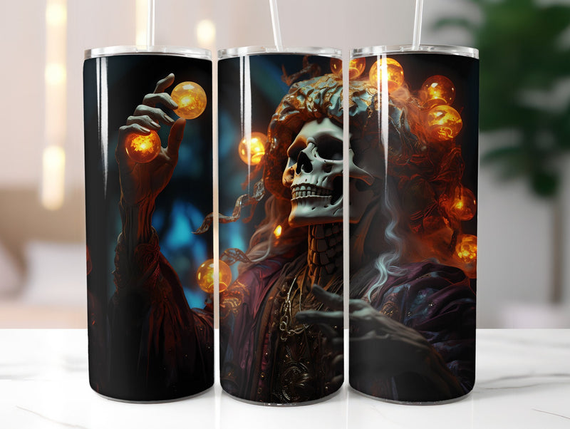 Skeleton Tumbler Wrap - CraftNest