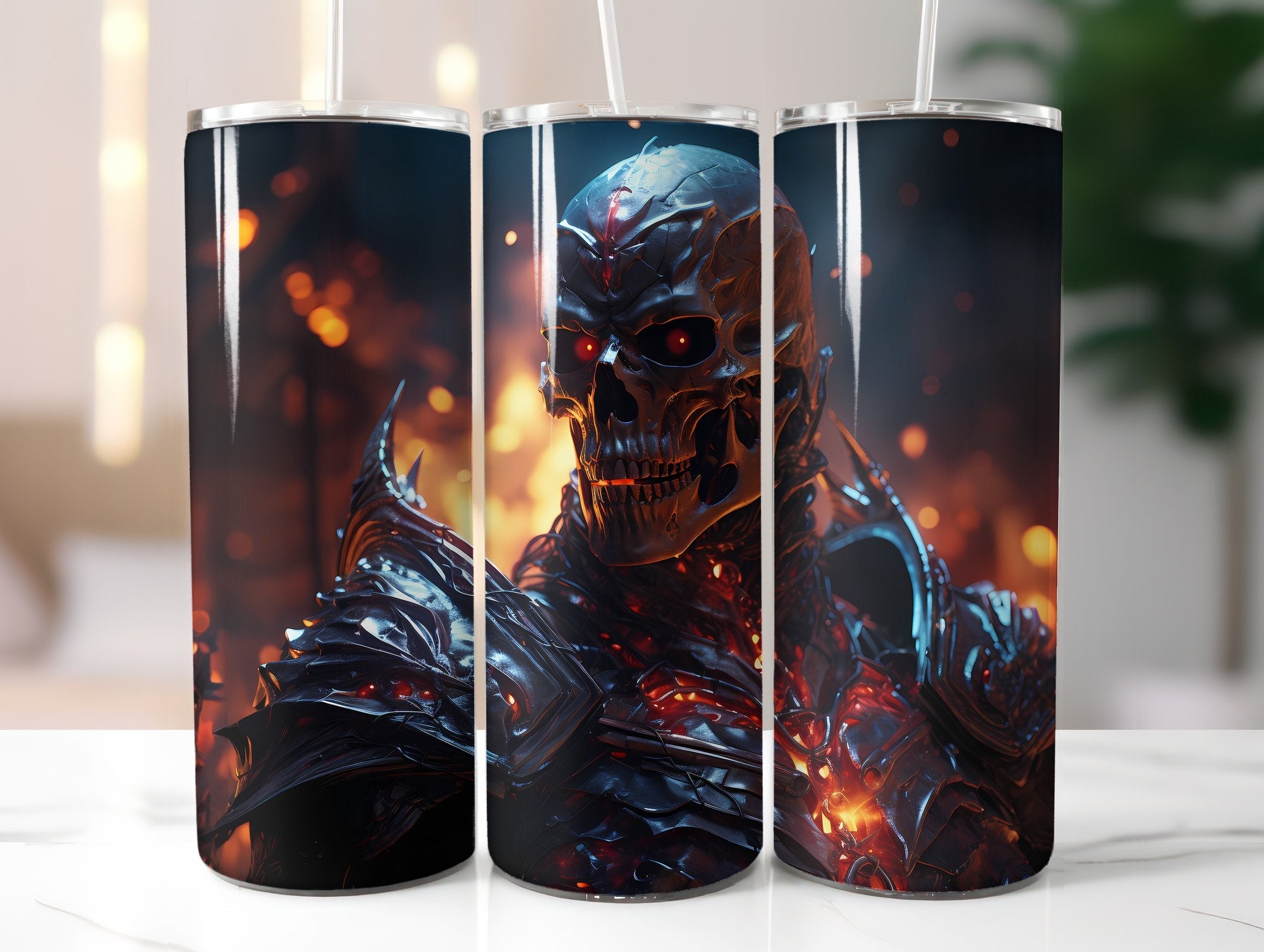 Skeleton Tumbler Wrap - CraftNest