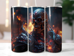 Skeleton Tumbler Wrap - CraftNest