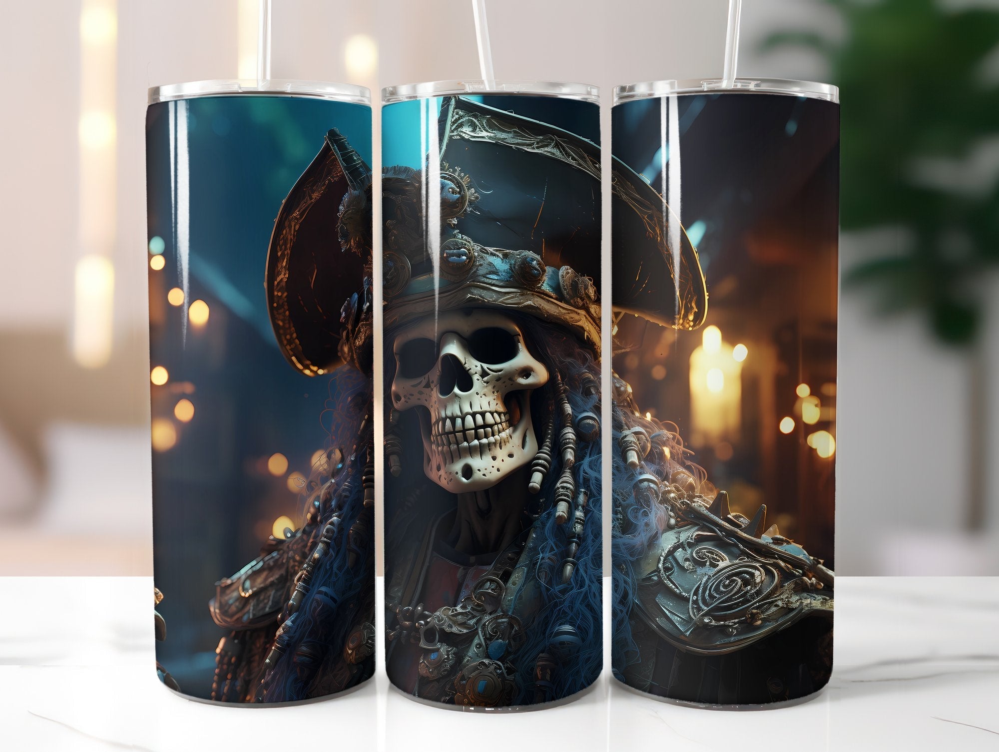 Skeleton Tumbler Wrap - CraftNest