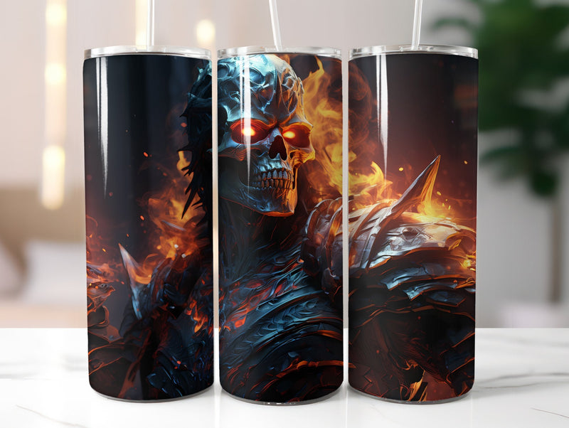 Skeleton Tumbler Wrap - CraftNest