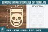 Skeleton Bunting Banner Printable - Clipart Bundle