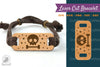 Skeleton Laser Cut Bracelet SVG Design Bundle