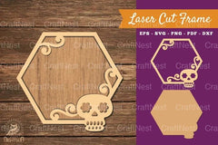 Skeleton Laser Cut Frame SVG Bundle - CraftNest - Digital Crafting and Art