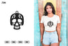 Skull Earring SVG Bundle
