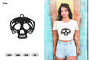 Skull Earring SVG Bundle