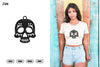 Skull Earring SVG Bundle