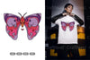 Skull Moth Colorful Beauty Clipart Bundle