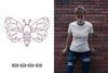 Skull Moth Hand Drawn Doodle Clipart Bundle
