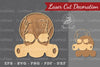 Skull with Accessories Laser Cut Decoration Bundle