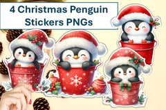Penguin Buckets Clipart Bundle - CraftNest - Digital Crafting and Art