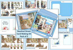 Nautical Card Making Junk Journal Kit - CraftNest - Digital Crafting and Art