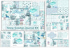 Snow Gnomes Junk Journal Clipart Bundle