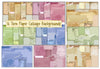 Torn Collage Backgrounds Junk Journal