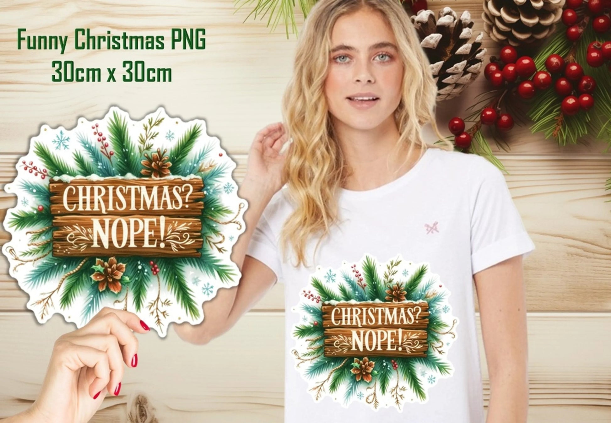 Christmas Sign Clipart Bundle - CraftNest - Digital Crafting and Art