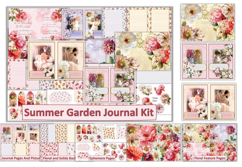 Summer Blooms Clipart Bundle - CraftNest - Digital Crafting and Art
