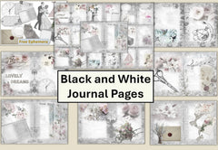 Black and White Backgrounds Clipart Bundle - CraftNest - Digital Crafting and Art