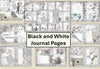 Black and White Backgrounds Clipart Bundle