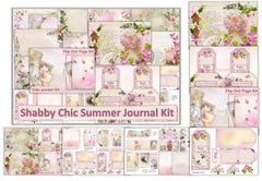 Shabby Chic Summer Breeze Clipart Bundle - CraftNest - Digital Crafting and Art