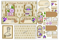 Vintage Pockets Clipart Bundle - CraftNest - Digital Crafting and Art