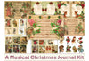 Country Christmas Backgrounds Clipart Bundle