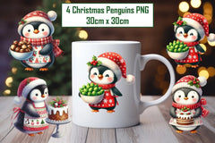 Penguin Stickers Clipart Bundle - CraftNest - Digital Crafting and Art