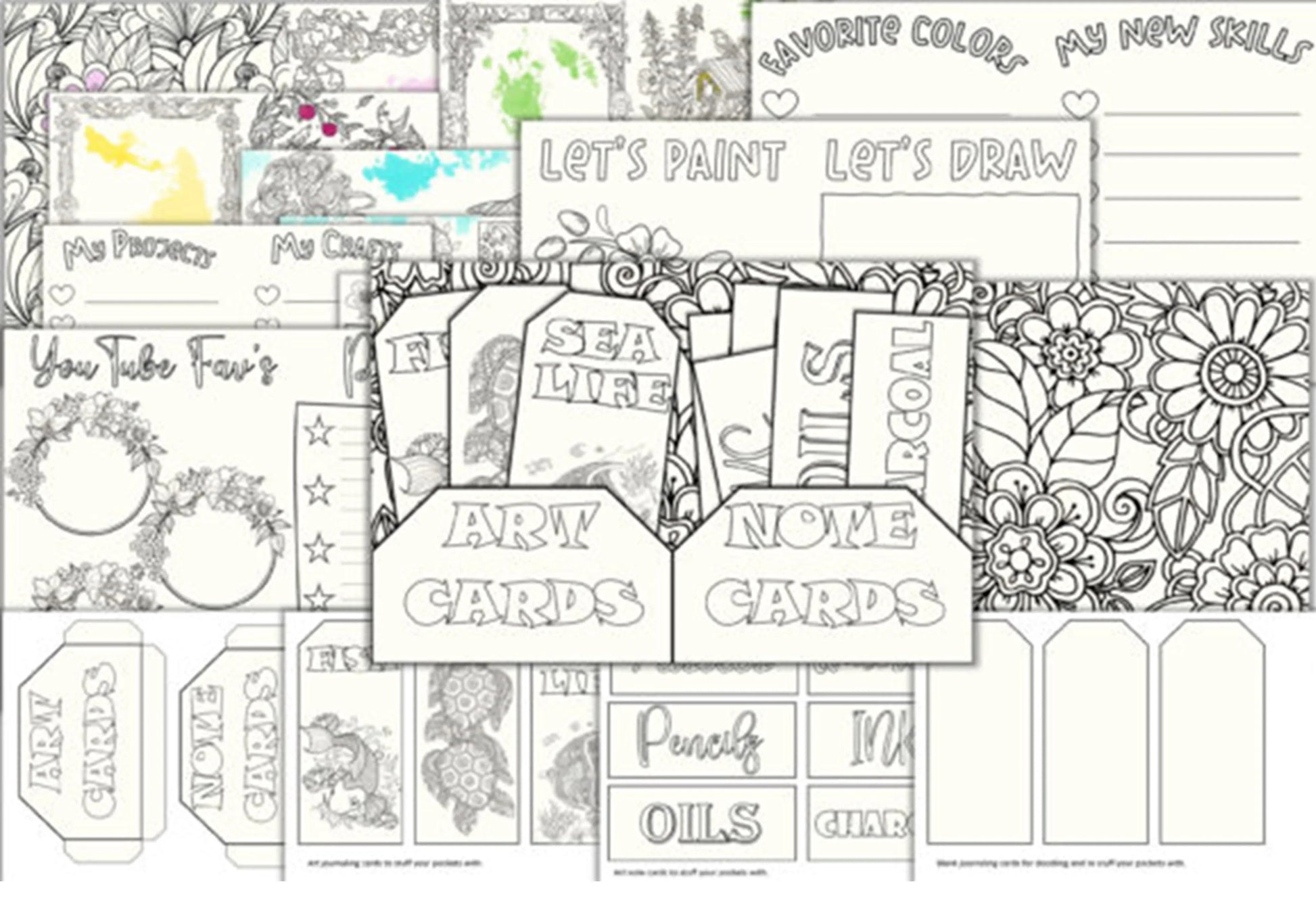 Art Clipart Bundle - CraftNest - Digital Crafting and Art