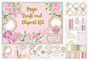 Raspberry Sorbet Mega Craft Clipart Bundle