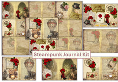 Steampunk Background Free Clipart Bundle - CraftNest - Digital Crafting and Art