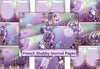 French Shabby Chic Backgrounds Junk Journal Bundle
