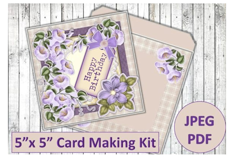 Card Making Birthday Mothers Junk Journal Bundle - CraftNest - Digital Crafting and Art
