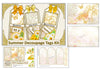 Summer Decoupage Tags Scrapbook Clipart Bundle
