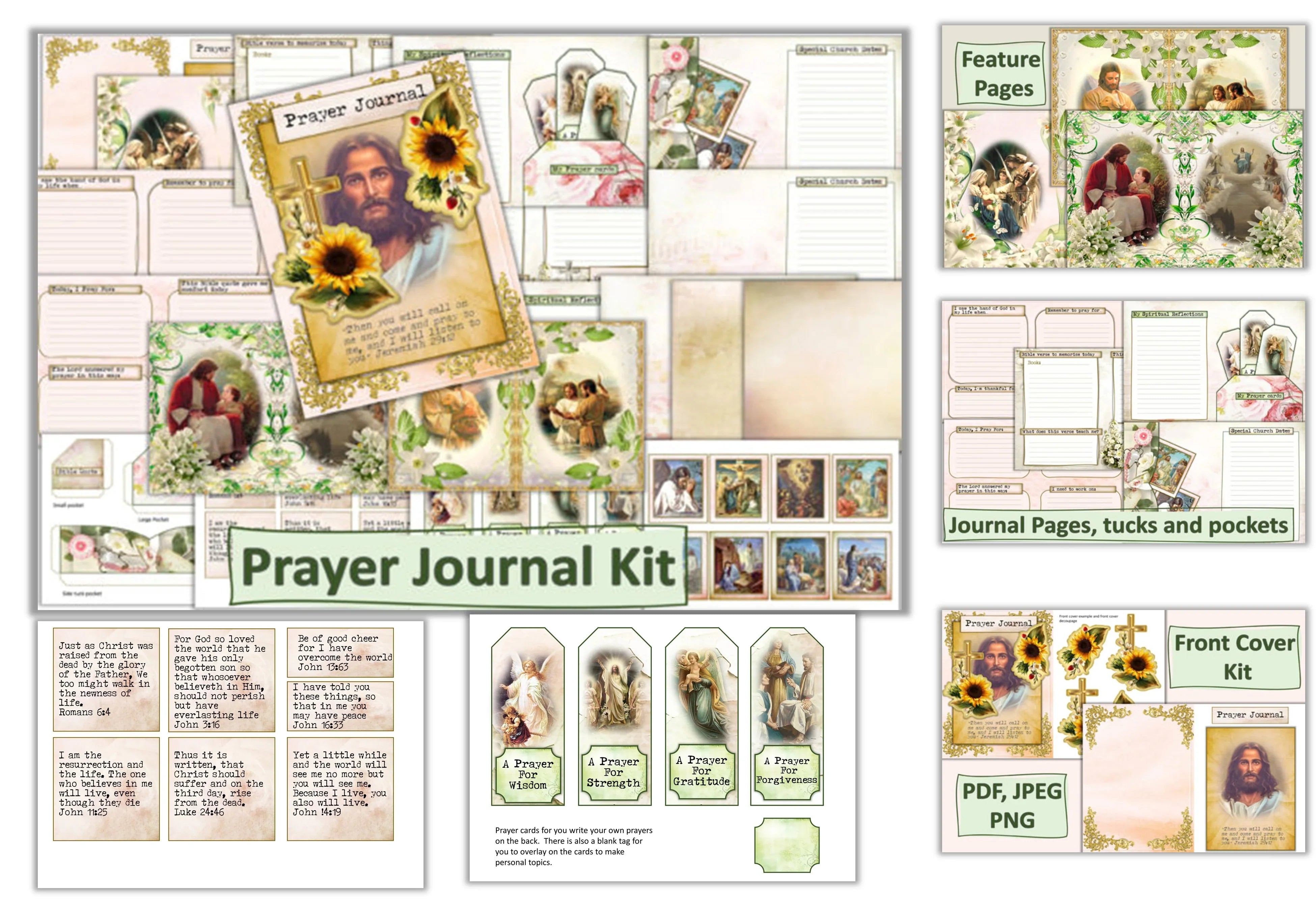 Prayer Clipart Bundle - CraftNest - Digital Crafting and Art