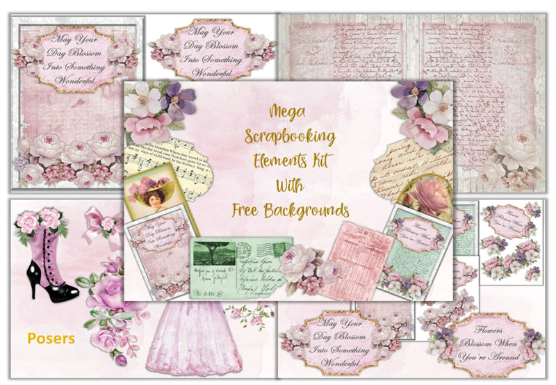 Mega Clipart Bundle - CraftNest - Digital Crafting and Art