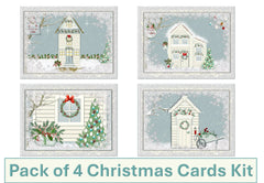 Christmas Card Making Junk Journal Kit - CraftNest - Digital Crafting and Art