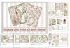 Shabby Chic Junk Journal Folio Clipart Bundle