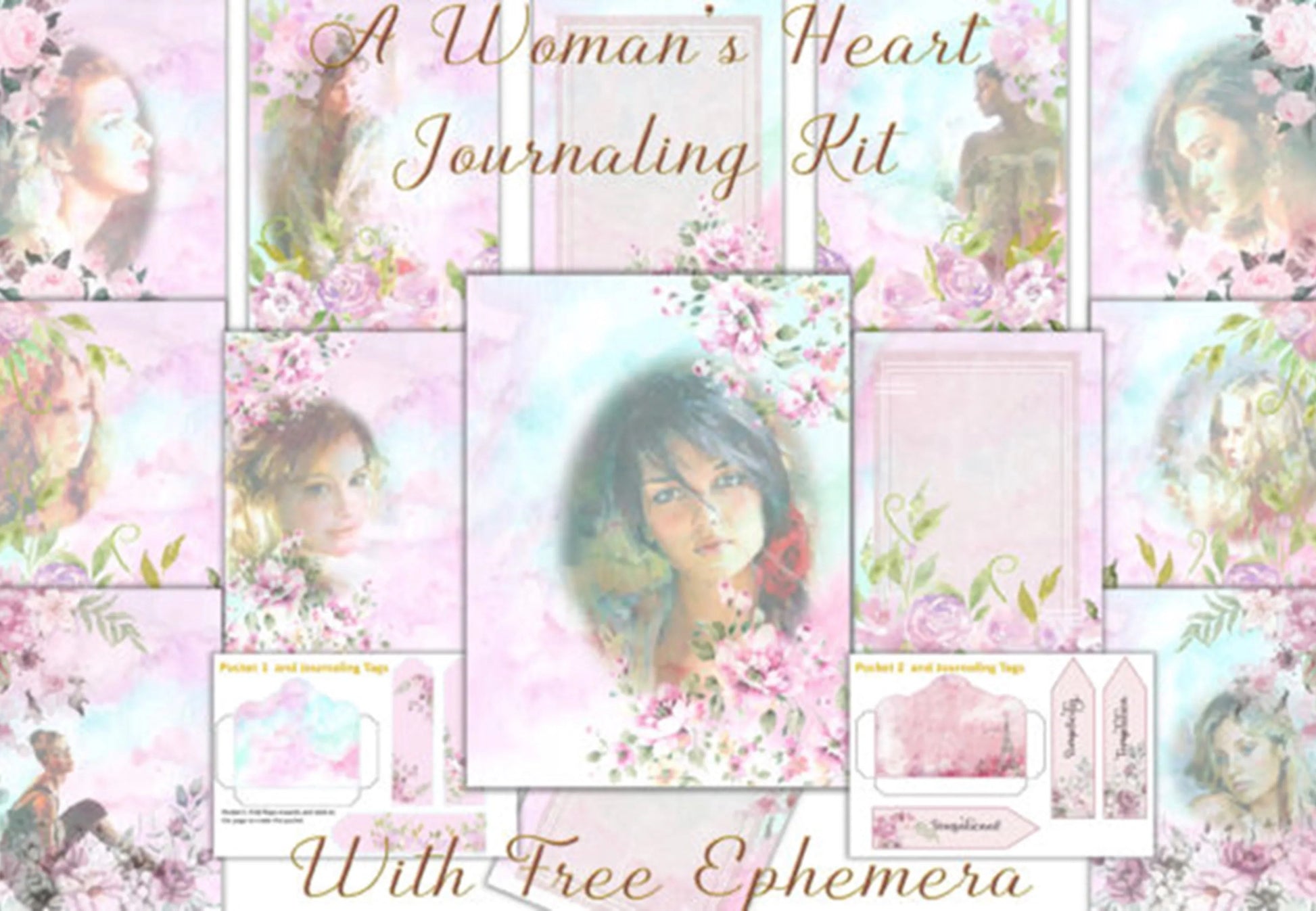 Women's Heart Clipart Bundle - CraftNest - Digital Crafting and Art