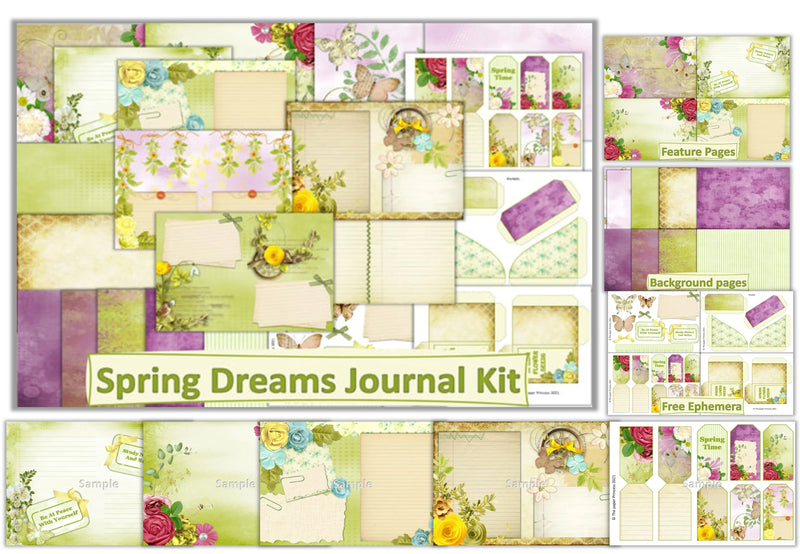 Spring Clipart Bundle - CraftNest - Digital Crafting and Art