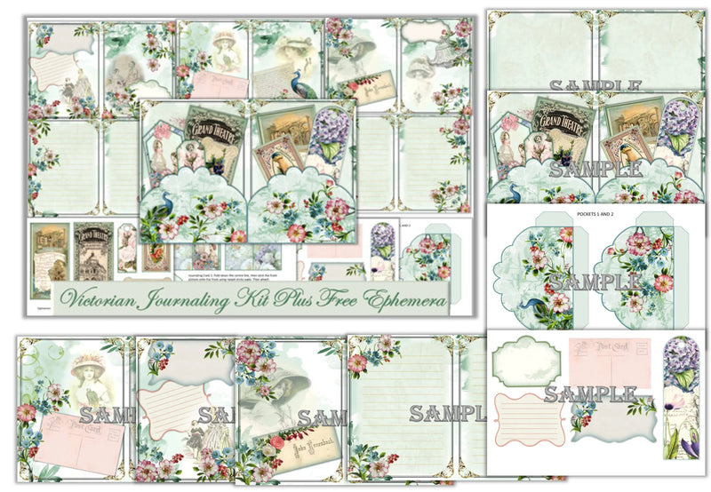 Victorian Free Clipart Bundle - CraftNest - Digital Crafting and Art