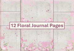 Floral Journal Pages - CraftNest - Digital Crafting and Art