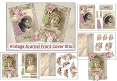 Vintage Cover & Card Clipart Bundle - CraftNest - Digital Crafting and Art
