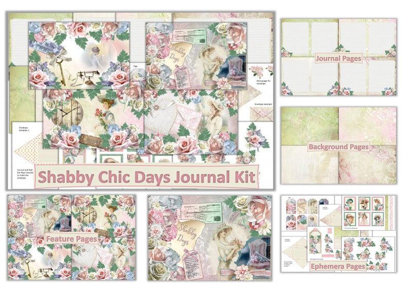 Shabby Chic Free Clipart Bundle - CraftNest - Digital Crafting and Art