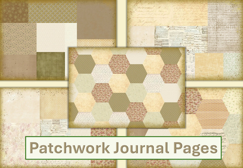 Patchwork Backgrounds Clipart Bundle - CraftNest - Digital Crafting and Art