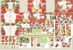 Christmas Birds Clipart Bundle - CraftNest - Digital Crafting and Art