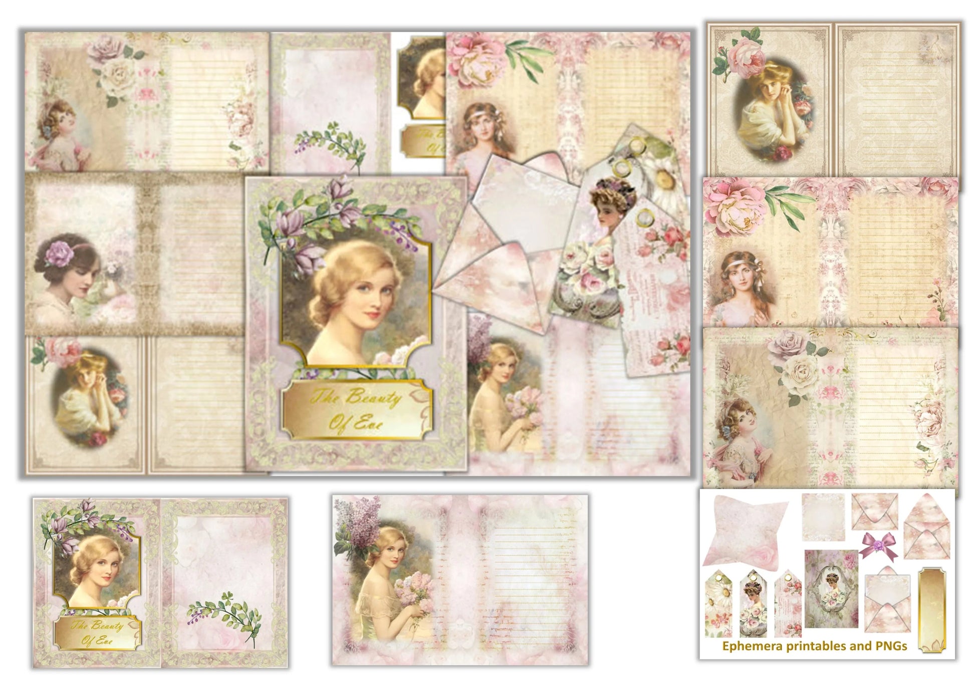 The Beauty of Eve Clipart Bundle - CraftNest - Digital Crafting and Art